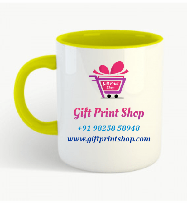 Color Inside Mug With Colored Handle - Image 2
