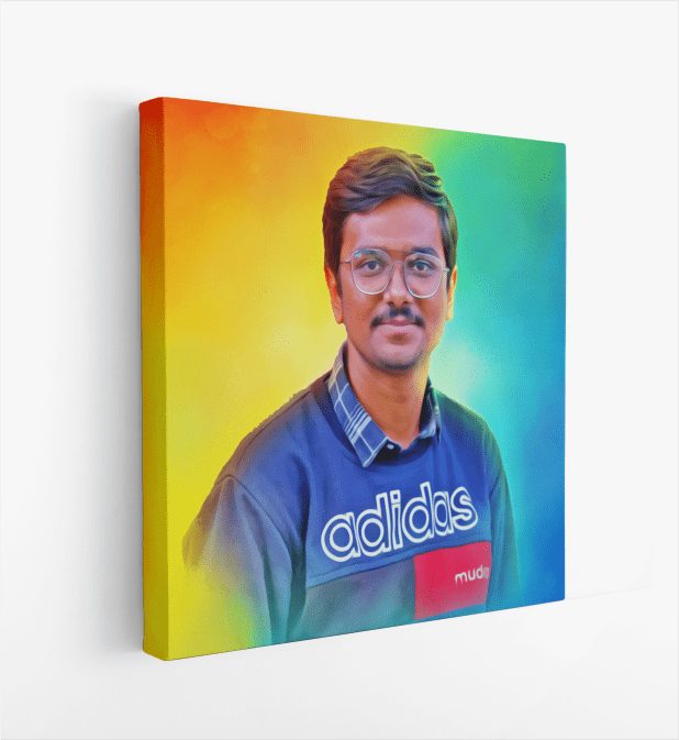 Canvas Photo Frame Square