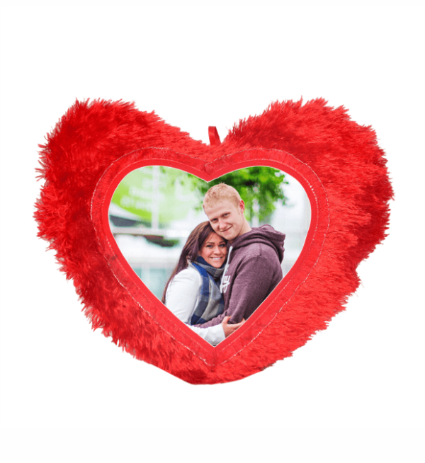 Heart Fur Pillow