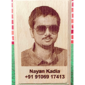Customized Wooden Laser Engraved Photo Frame