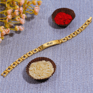 Bracelet Unisex (Rakhi) (GOLD)