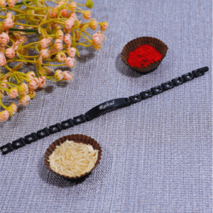 Bracelet Unisex (Rakhi) (BLACK)