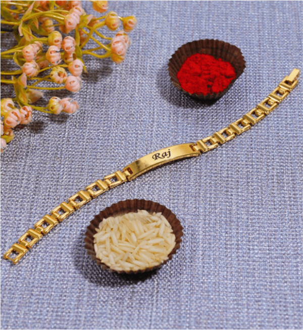 Bracelet Unisex (Rakhi) (GOLD)